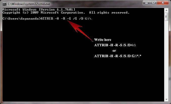 Two Easy Process  How to Recover Data From a Pen-driveUSB Infected By Shortcut Virus