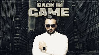 Poster back in game lyrics – aarsh benipal, deep jandu