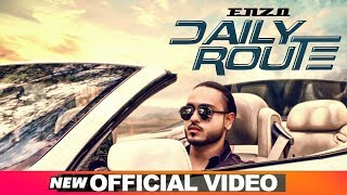 Poster daily route lyrics – enzo