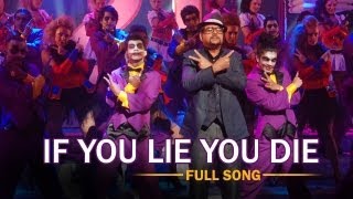 Poster if you lie you die