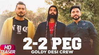 Poster 2-2 peg lyrics – goldy, desi crew, parmish verma