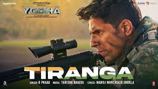 Poster Tiranga Lyrics – Yodha | B Praak