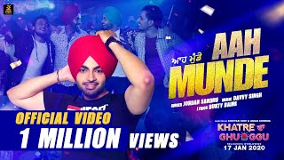 Poster aah munde lyrics – jordan sandhu | khatre da ghuggu