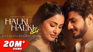 Poster Halki Halki Si Lyrics – Saaj Bhatt x Asees kaur