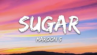 Poster sugar lyrics – maroon 5 | sugar song lyrics