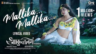 Poster Mallika Mallika Lyrics – Shaakuntalam (Hindi)