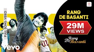 Poster मोहे रंग दे बसंती mohe rang de basanti lyrics (title song)