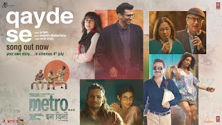 Poster  Qayde Se Lyrics – Metro In Dino | Arijit Singh 