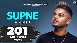 Poster supne lyrics – akhil