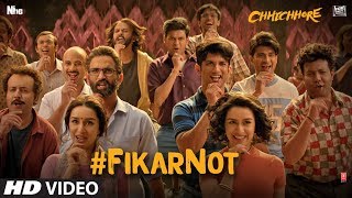 Poster fikar not lyrics – chhichhore