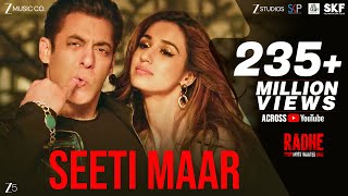 Poster seeti maar lyrics – radhe | salman khan, disha patani