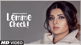 Poster lemme check lyrics – nimrat khaira