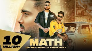 Poster math lyrics – daljeet chahal | karan aujla