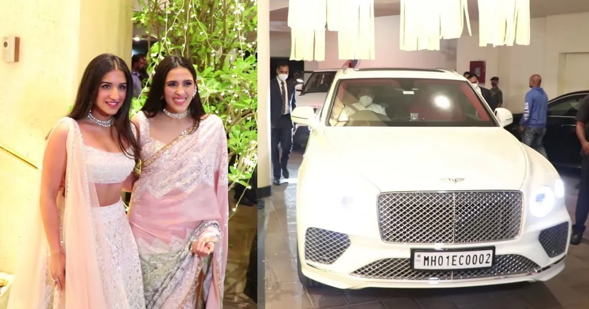 1666838746 Shloka Ambani and Radhika Merchant seen in Bentley Bentayga