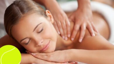 Tennis Ball Massage Tip - A Trick To Help Your Body Relax