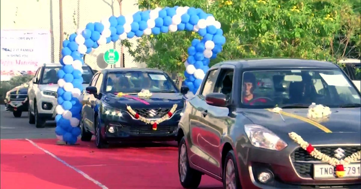 Kerala-Based IT Company Gifts 6 Kia Seltos SUVs To Employees 4 Jobin and Jizmi IT Services gifts 6 Kia Seltos SUVs to its employees