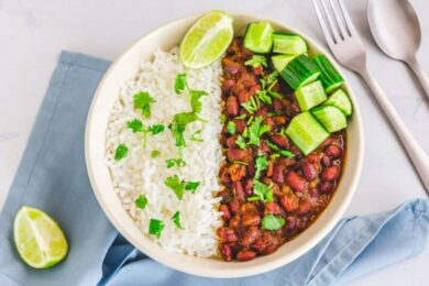 Weight Loss With Rajma Rice