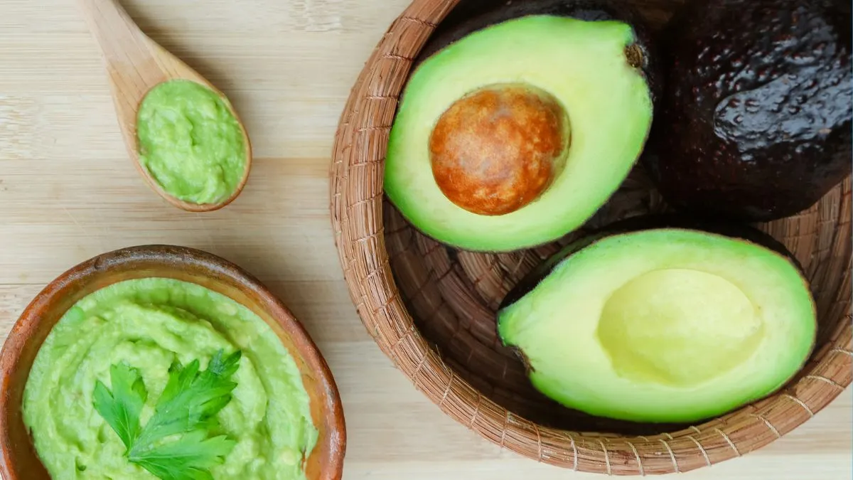 Avocado is a green fruit that is often thought of as a vegetable