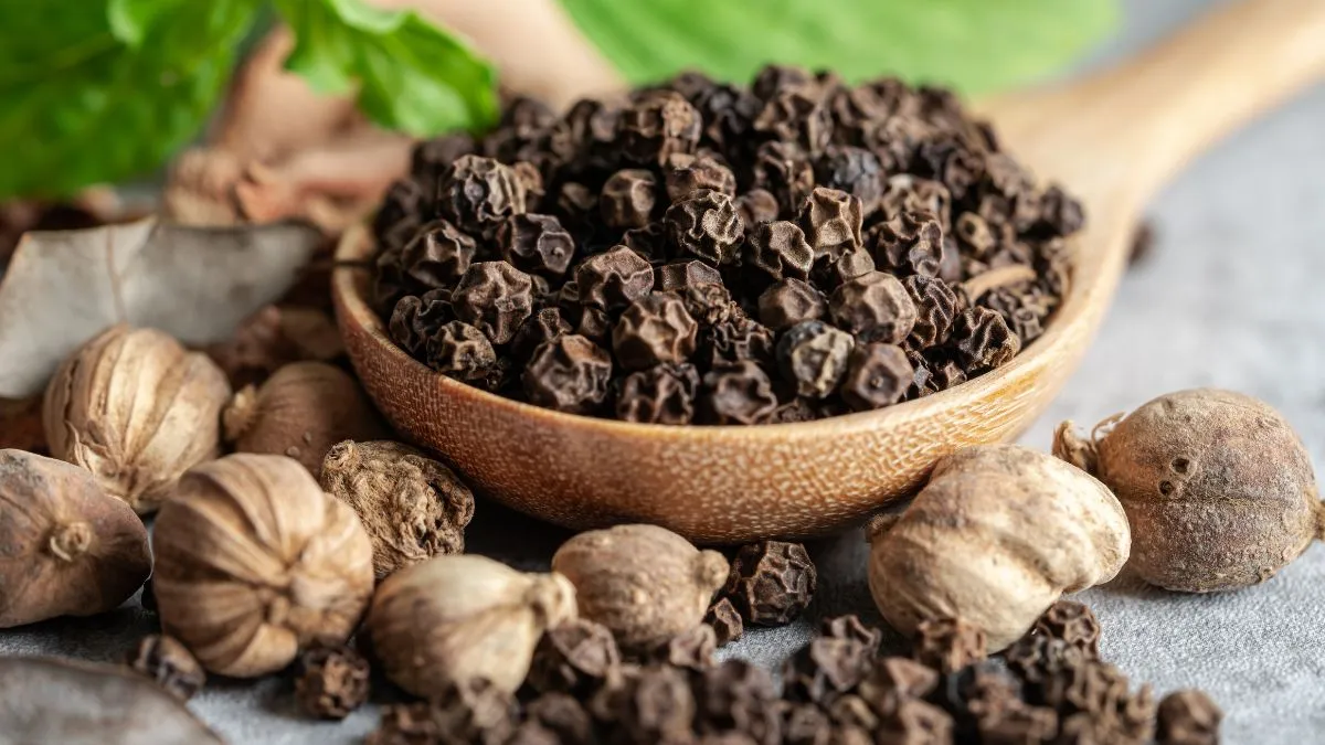 Black pepper is a common spice that can be found in most households