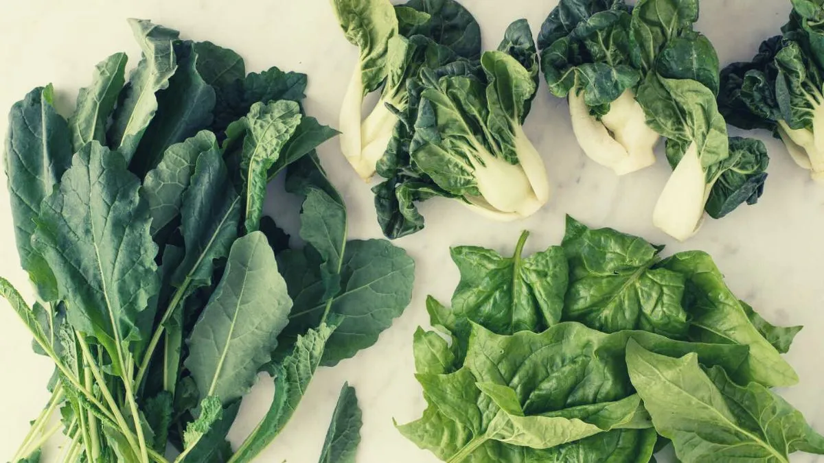 Leafy greens are an excellent source of vitamins and minerals