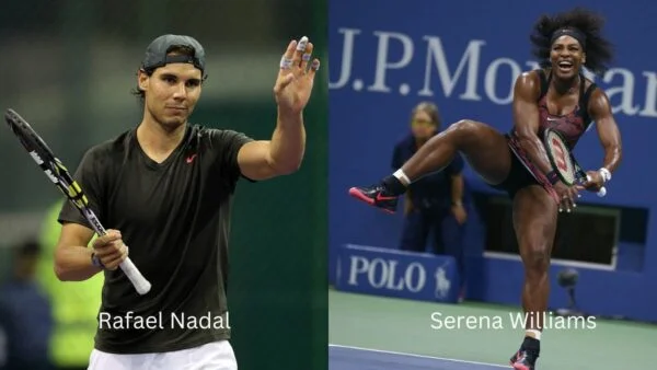 Rafael Nadal and Serena Williams