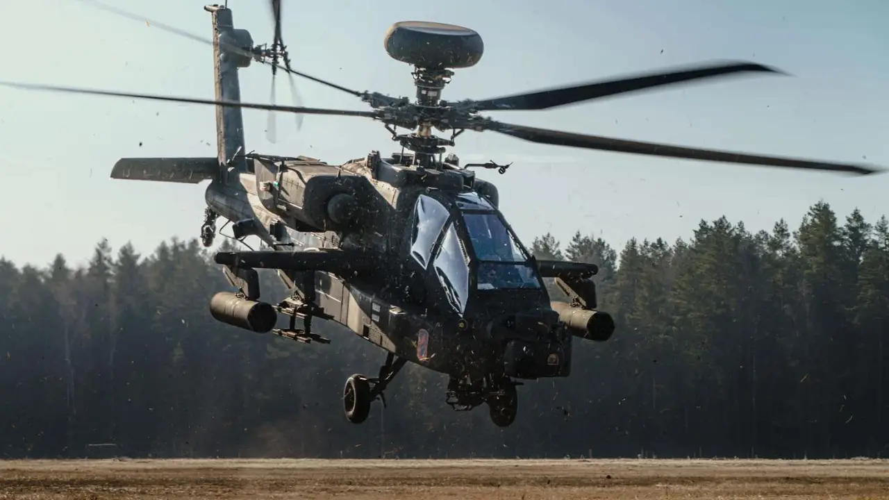 AH-64 Apache Attack Helicopter 