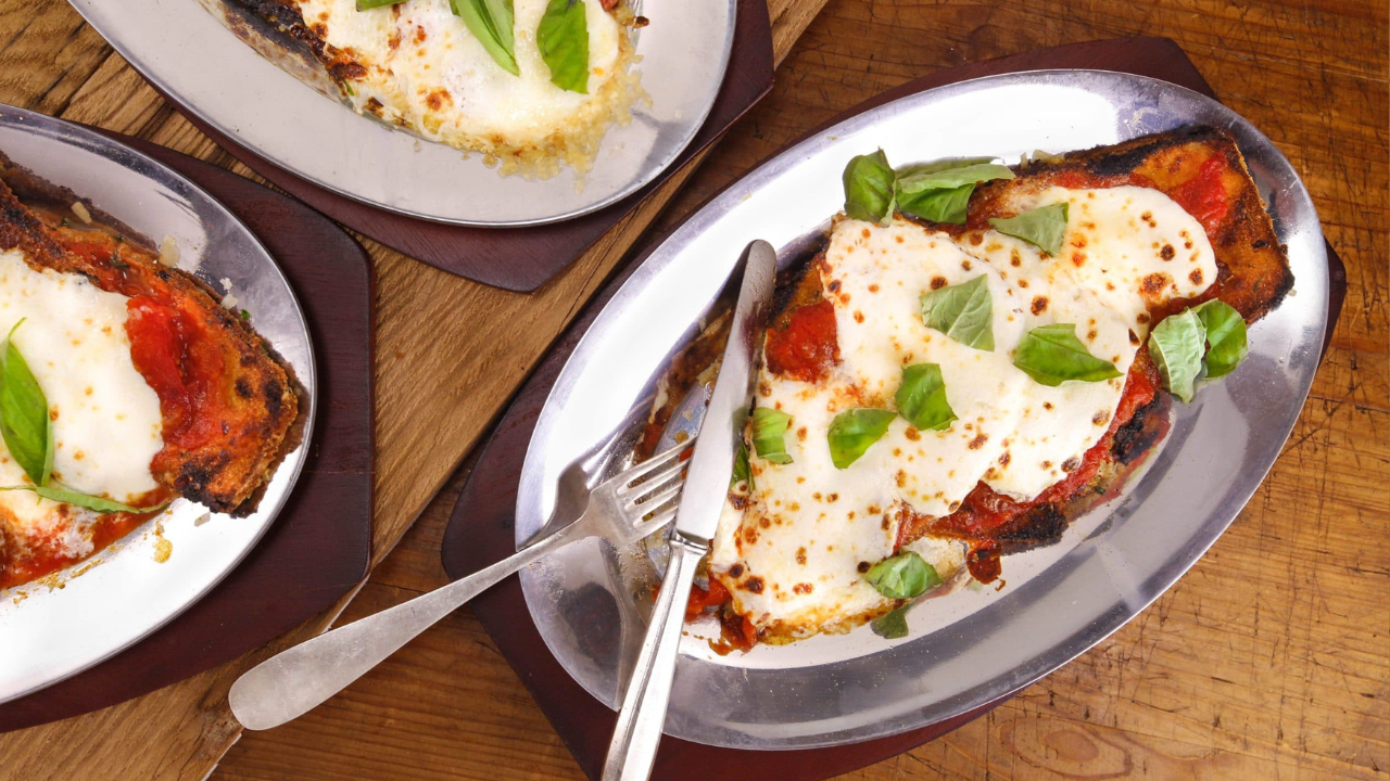 Top 10 Egg Recipes for Dinner 11 Eggplant Parmesan with Poached Eggs