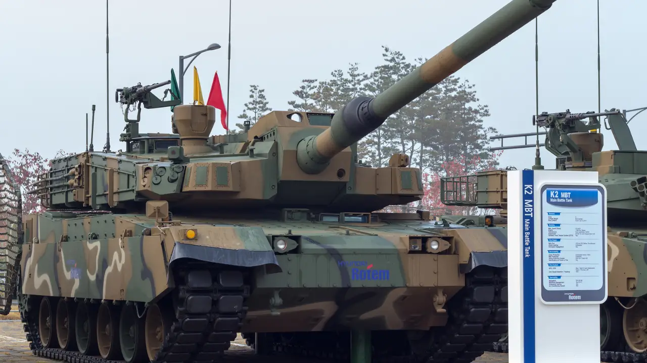 K2 Black Panther Main Battle Tank (South Korea)