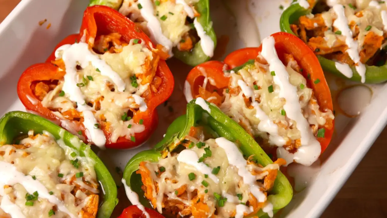 4. Ranch Stuffed Bell Peppers