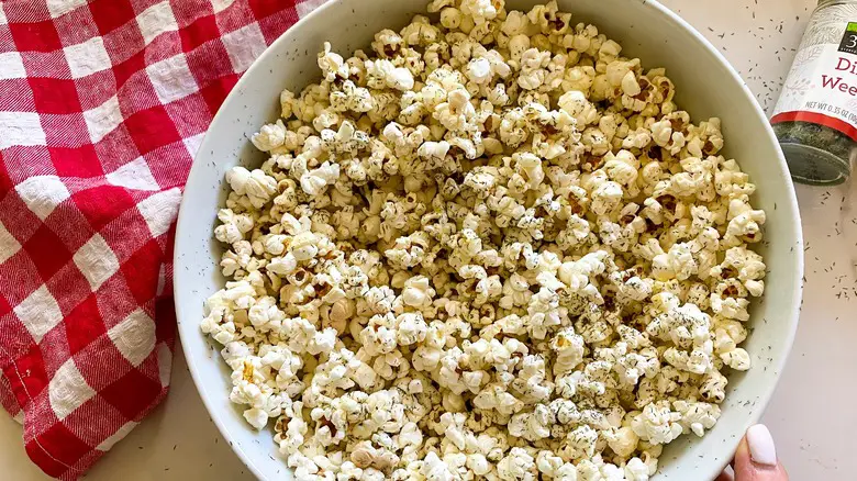 1. Ranch Seasoned Popcorn