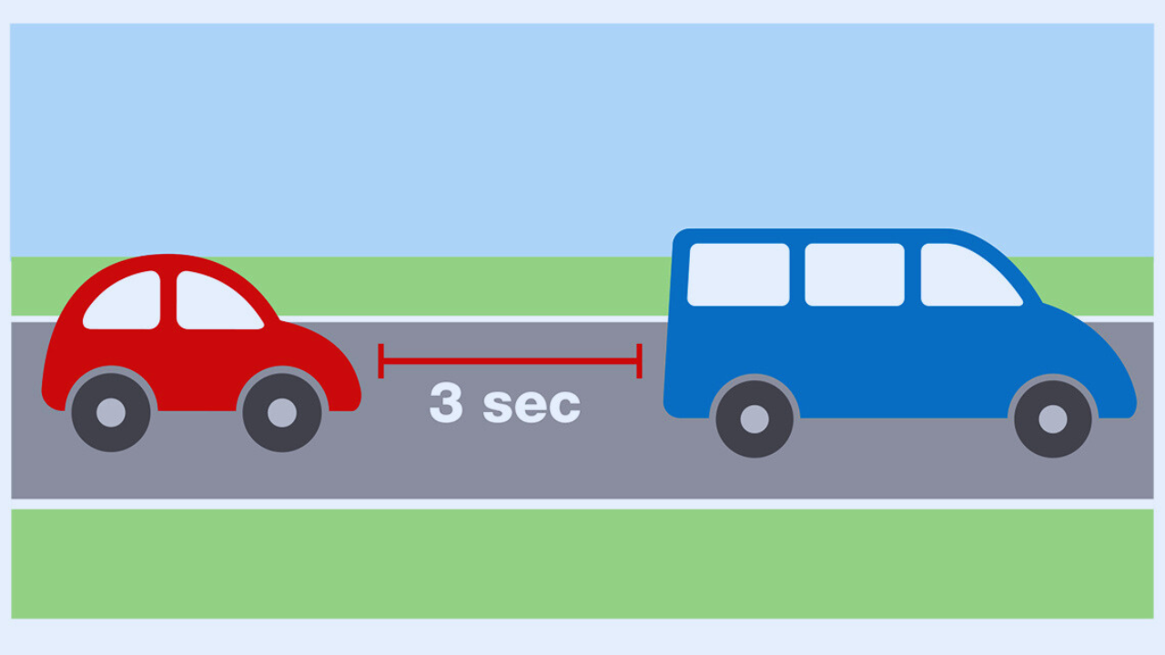 Slow Down and Increase Following Distance