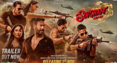 Singham Again Now Streaming on Amazon Prime Video | Ajay Devgn, Deepika, Kareena