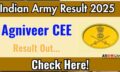 Indian Army Agniveer Result 2025
